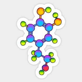 Dopamine (Ease & Reassurance) Molecule Sticker